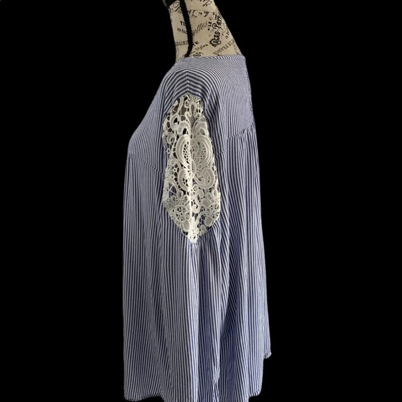 * Lane Bryant women’s 18/20 stripe Blouse - Picture 7 of 10